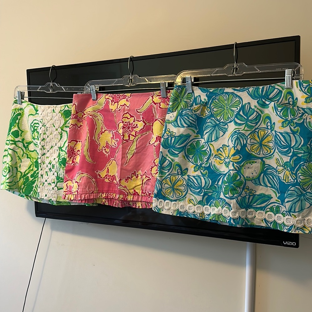 3 for 1! Size 4 Lilly Skirt Lot! $70 OBO